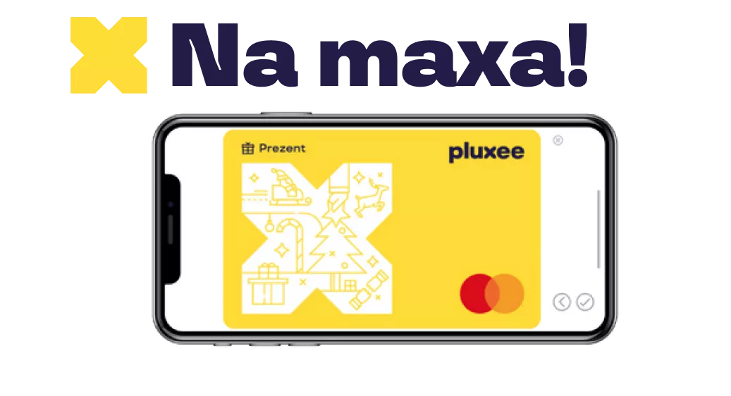 Karta wirtualna Pluxee Prezent na święta na maxa